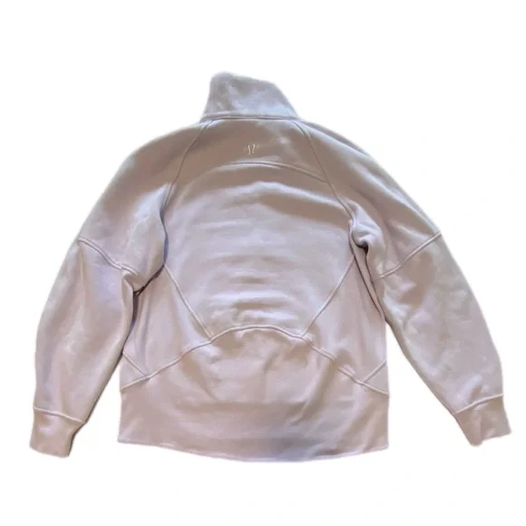 Lululemon Scuba Oversized Funnel-neck Half Zip Long Lilac Ether XS/S - Picture 11 of 14